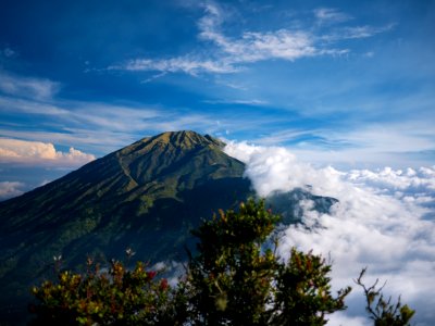 Indonesia, Mount merapi, Merbabu photo