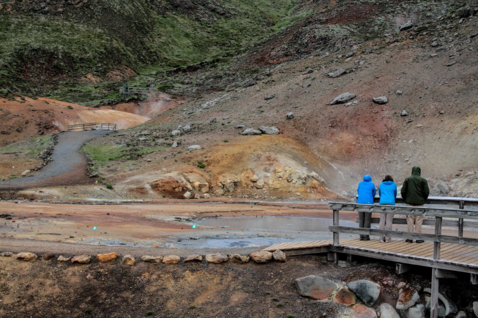 Walk, Hot springs, Blue