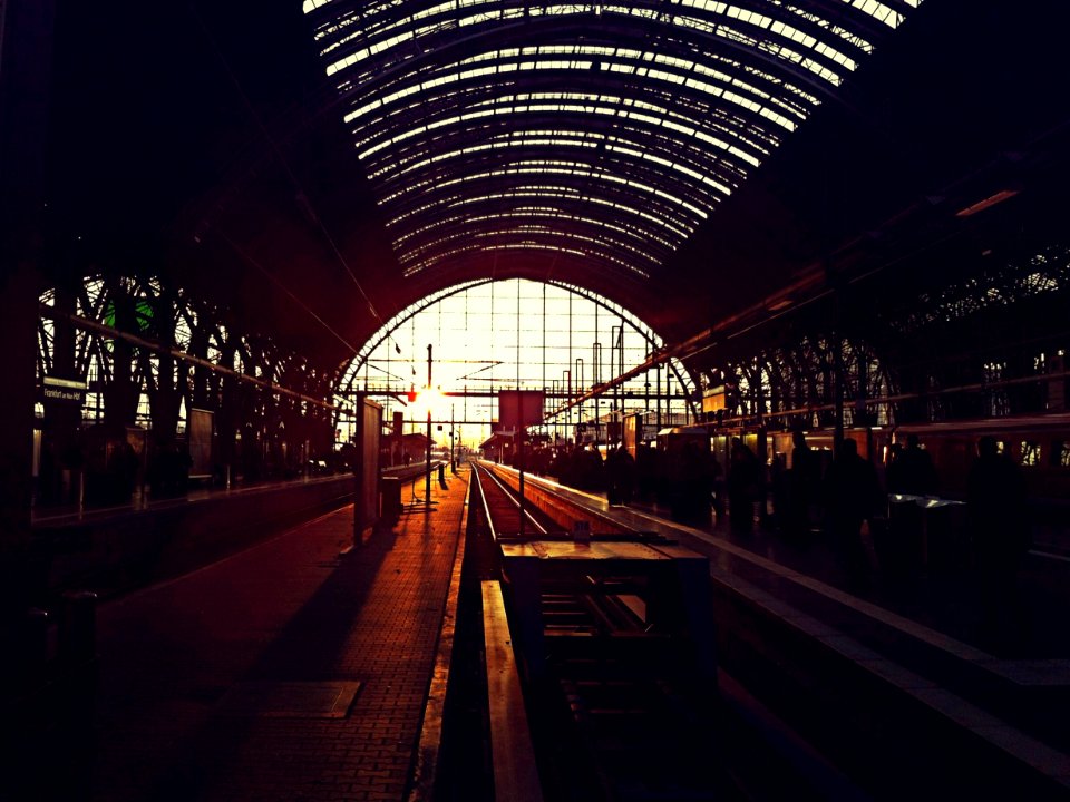 Frankfurt hauptbahnhof, Frankfurt am main, Deutschl