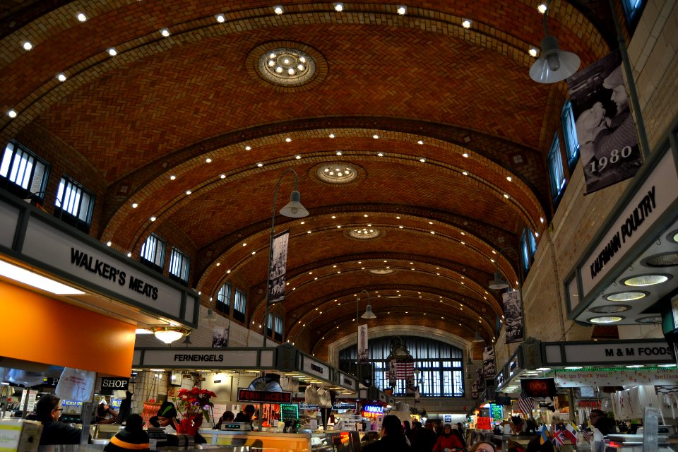 Clevel, West side market, United states