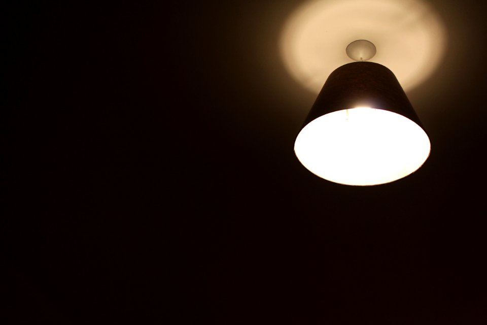 Lightbulb, Cream, White