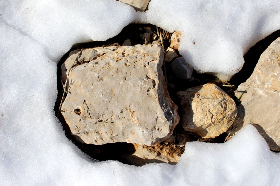 Nature, Stone, Winter