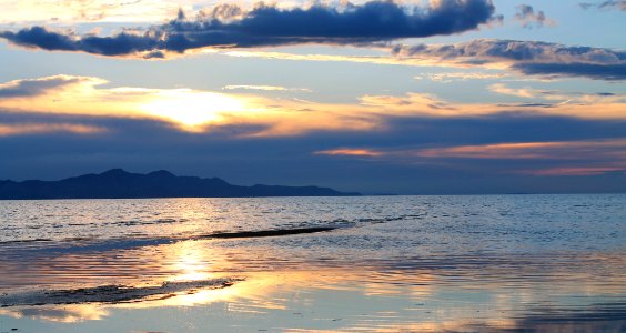 Great salt lake, Salt lake city, United states