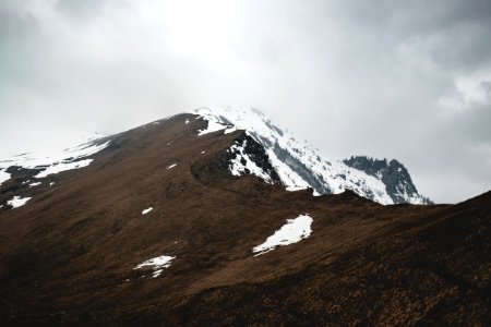 landscape photo of mountain alps photo