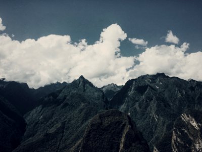 Peru, Aguas calientes, Cloud