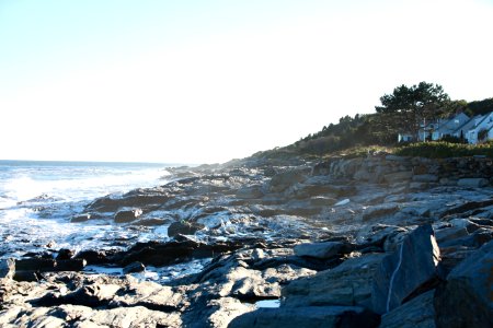 Ocean, Coast, Maine photo
