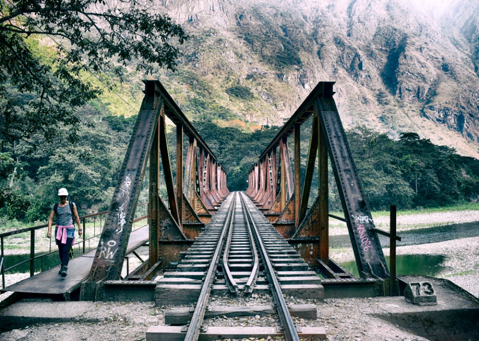 Aguas calientes, Peru, Railway