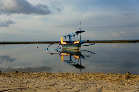 Gili trawangan, Indonesia, Low tide photo