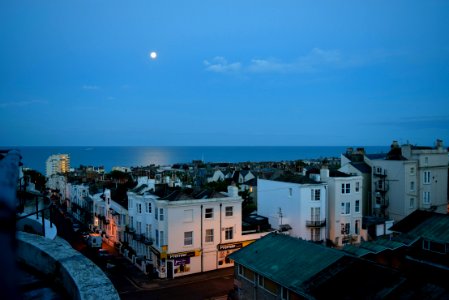 Brighton, United kingdom, Moon photo