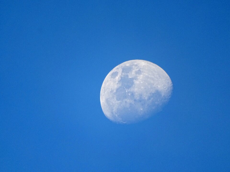 Nature clear sky crescent moon