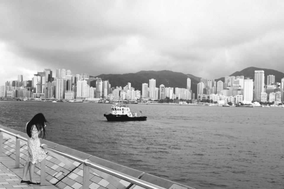 Hong kong, Boat, City