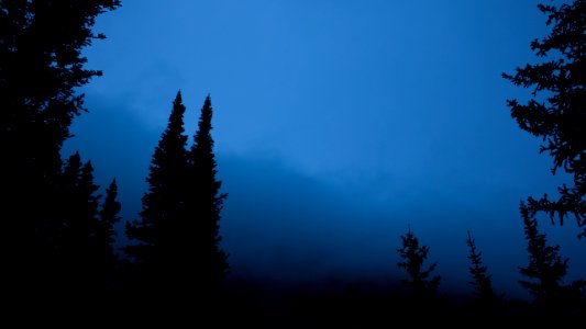 Ary peak, United states, Blue