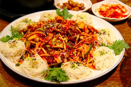 Dinner hot spicy
