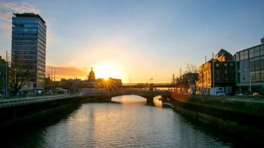 Irel, River liffey, Sun