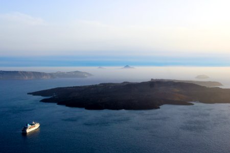 Santorini, Greece, Sea photo