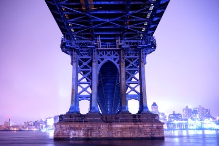 Manhattan bridge, New york, United states photo