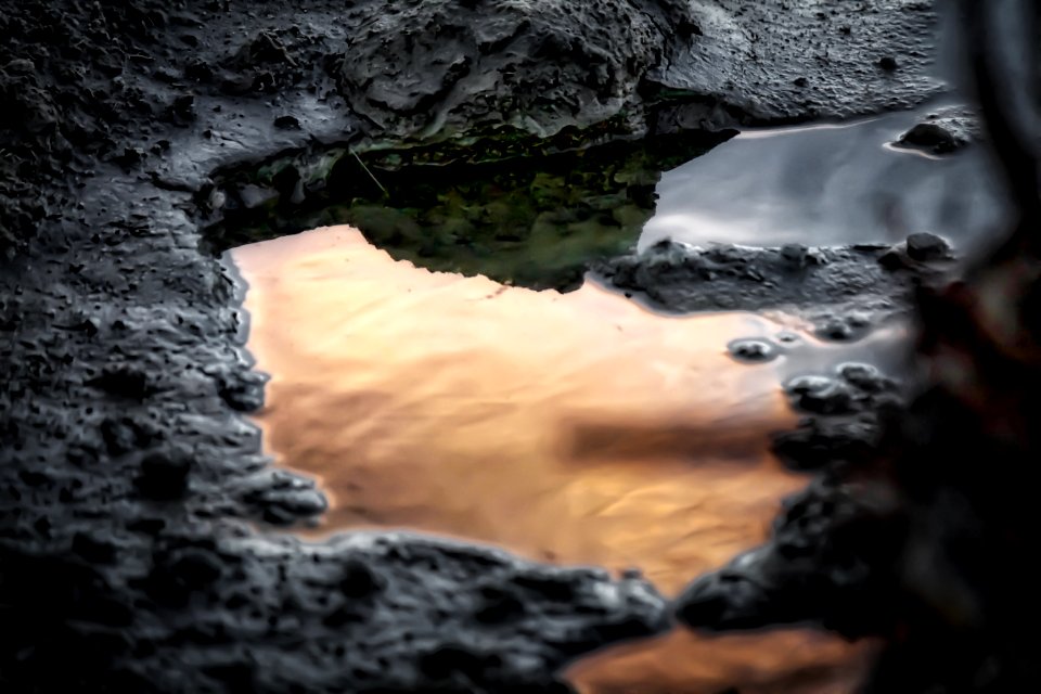 Ripples, Desert, Mud