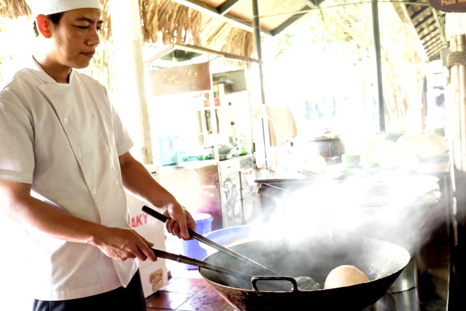 Vietnam, Can tho, Cooking