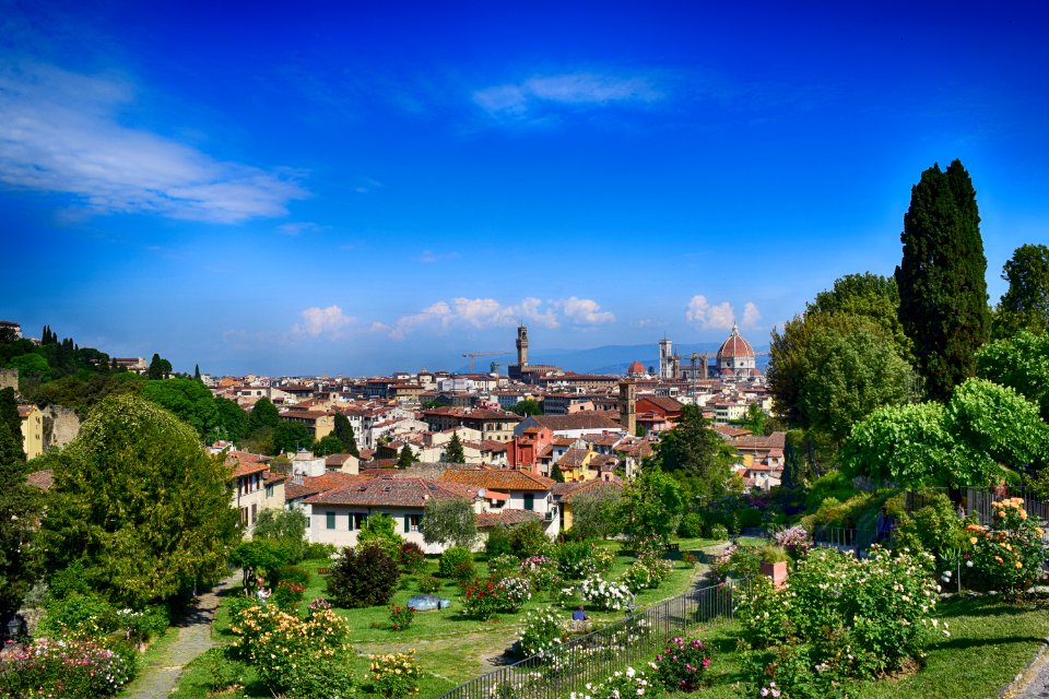 Giardino della rose, Firenze, Italy