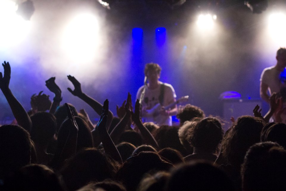 man playing guitar