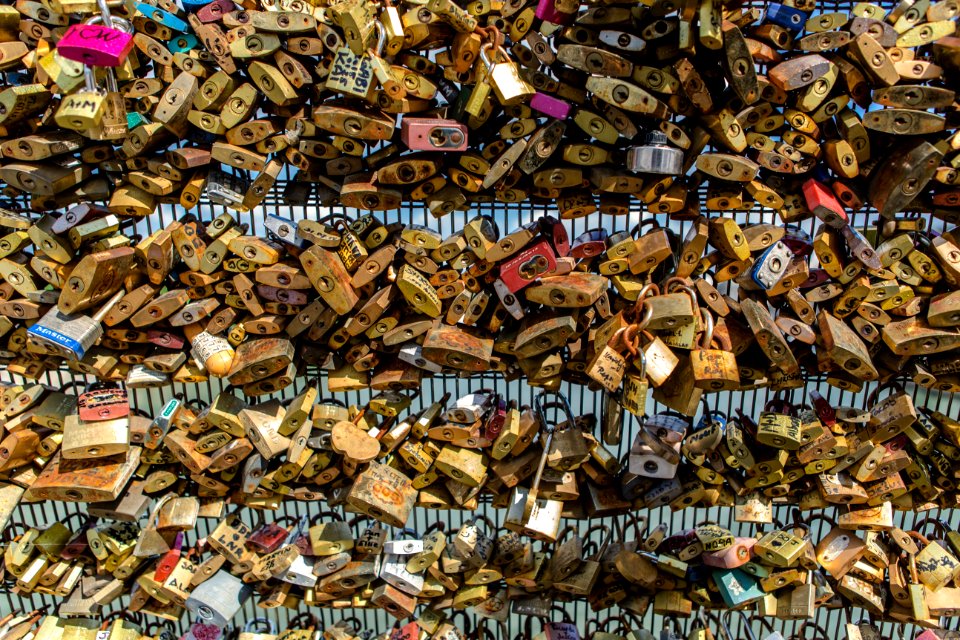 Paris, Pont de larchevch, France