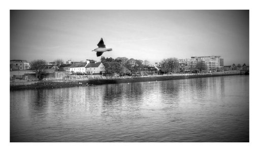 Limerick city, Irel, River