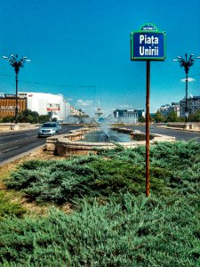 Bucharest, Romania, Fountain photo