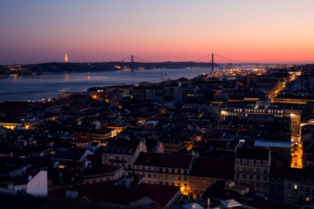 Lisbon, Portugal, Sunset