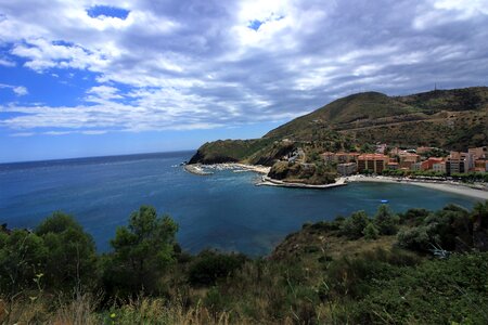 Mediterranean landscape spain photo