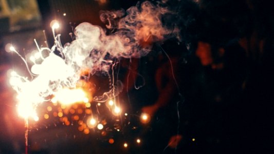 Smoke, Festival, New year