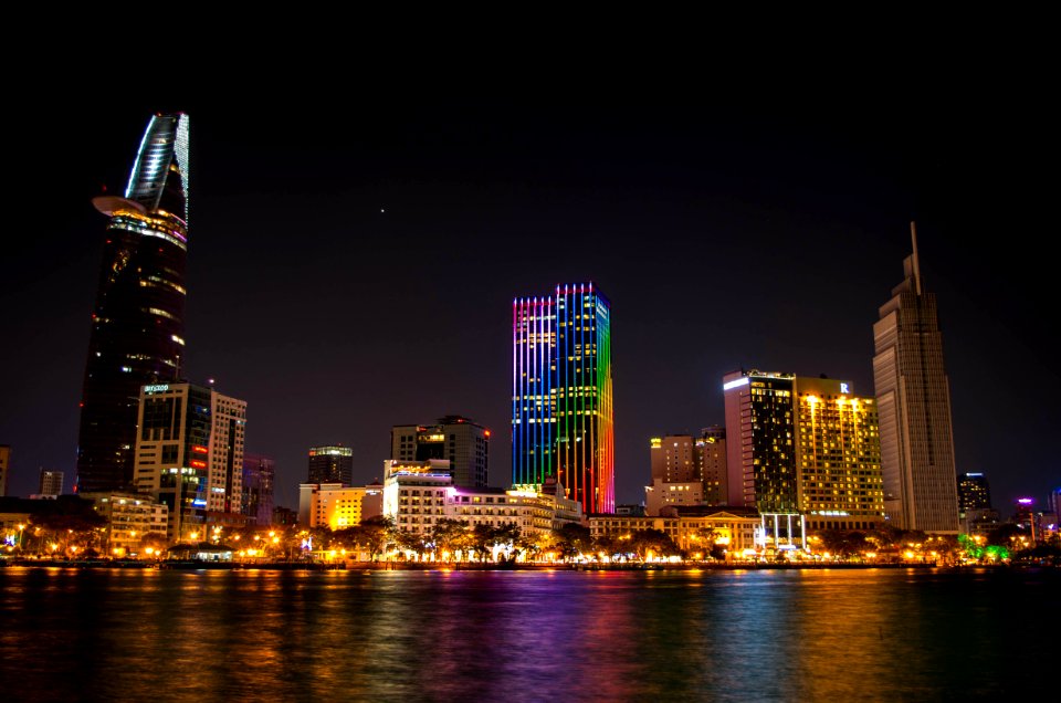 Vietnam, Ho chi minh city, Architecture