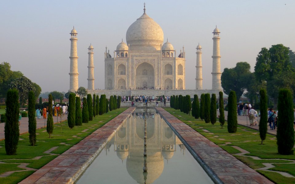 Agra, India, Peaceful