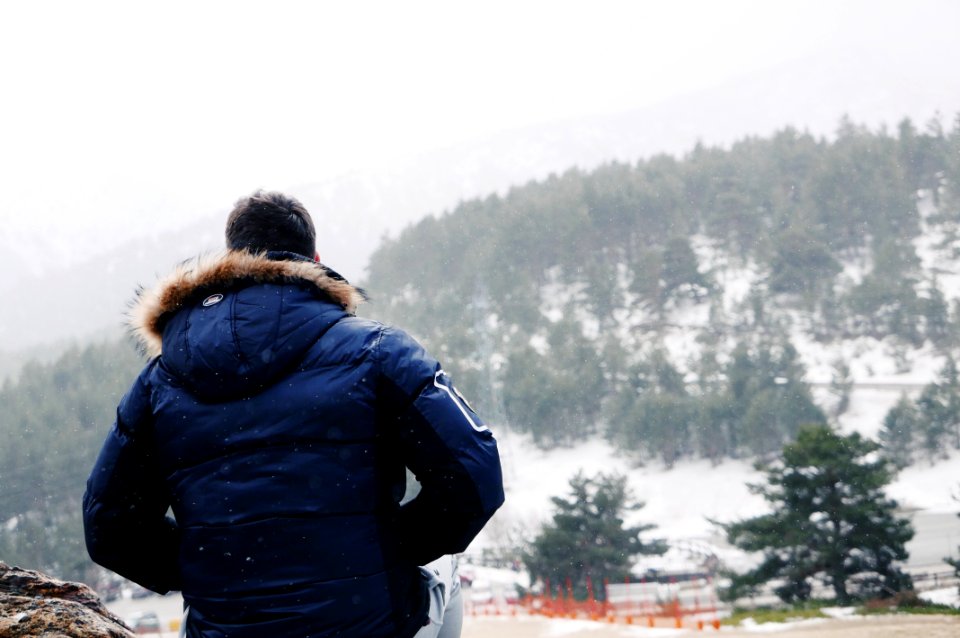 Mountain, Snow, Scape