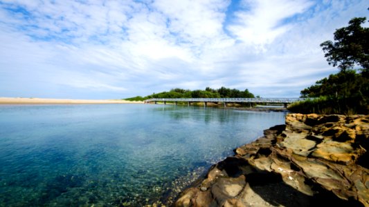Seven mile beach, Australia, Lagoon