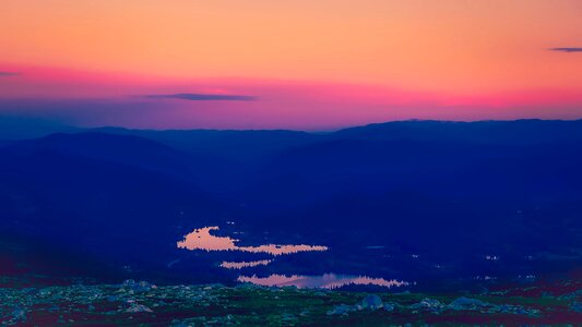 Mountains lakes stream