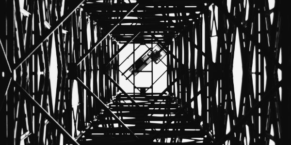 Architecture, Black  white, Tower