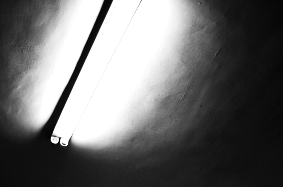 Dark, Black  white, White