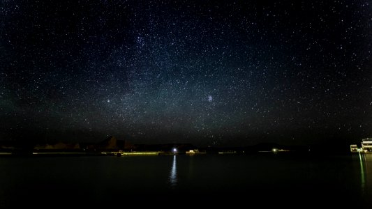 Lake powell, United states, Night sky photo