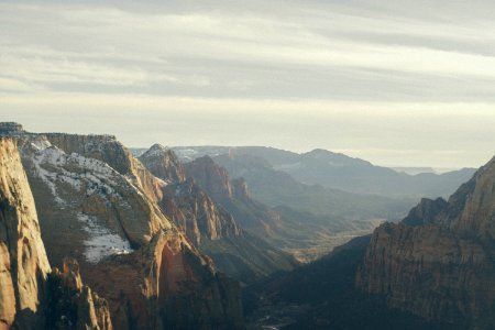 Observation point trail, Springdale, United states photo