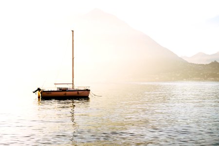 Lake como, Italy, Minimal photo