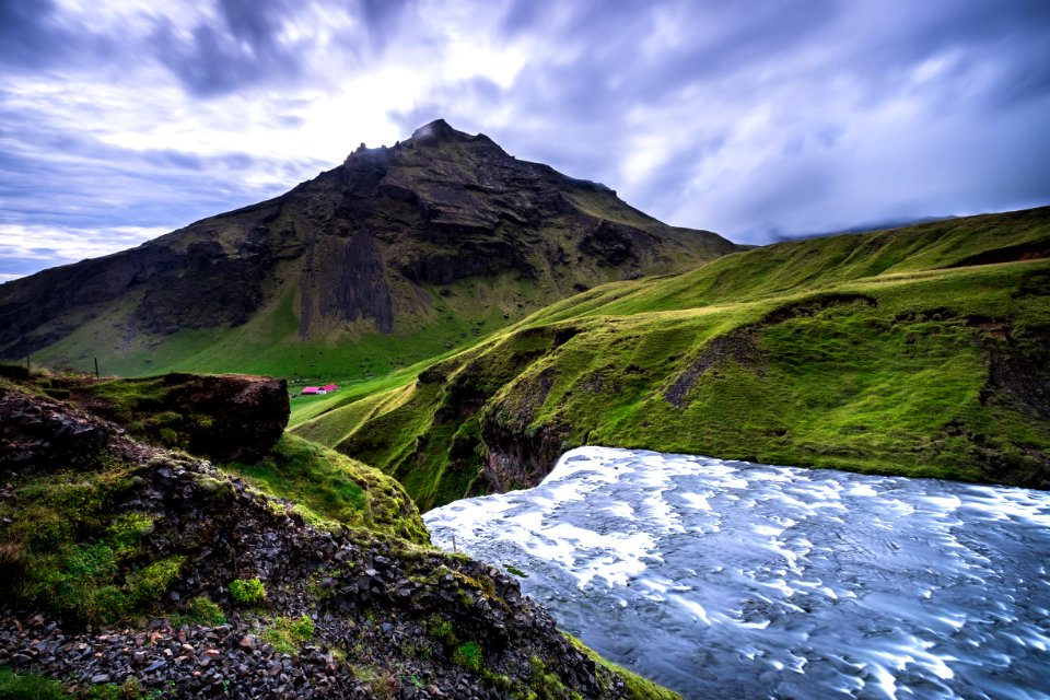 Skgafoss, Icel, Nature