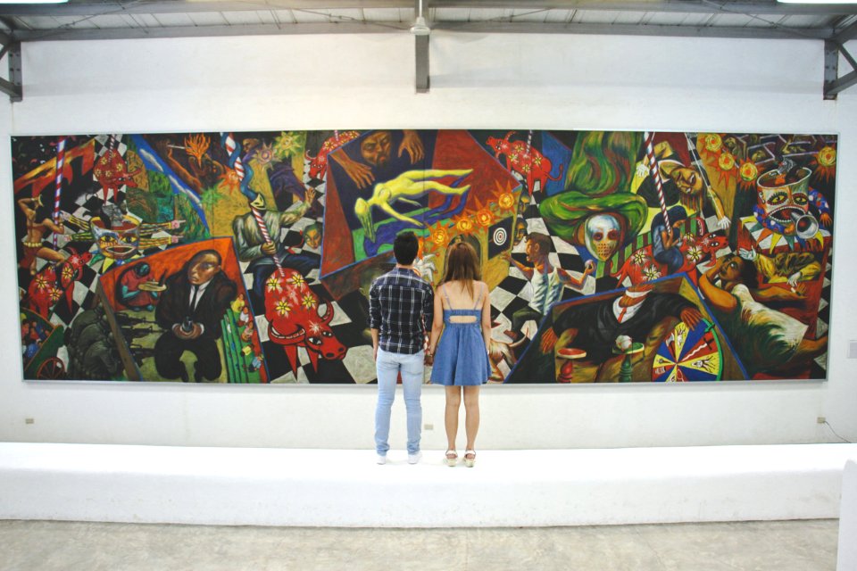 Hipster, Museum, Painting