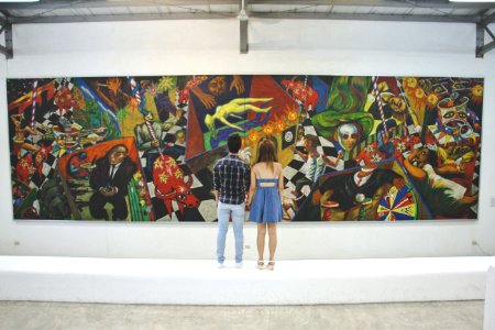 Hipster, Museum, Painting