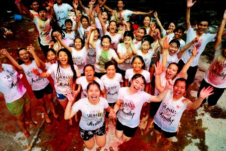 Happy, Jump, School