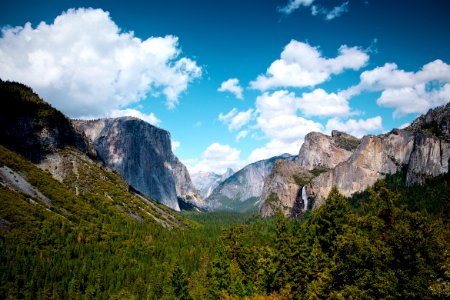 Yosemite national park, United states, Vivid photo
