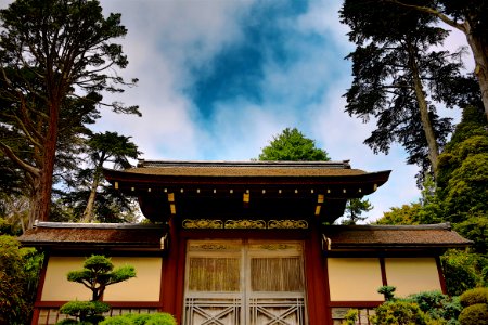 San francisco, Japanese tea garden, United states photo