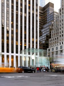 New york, Apple store, Fifth avenue photo