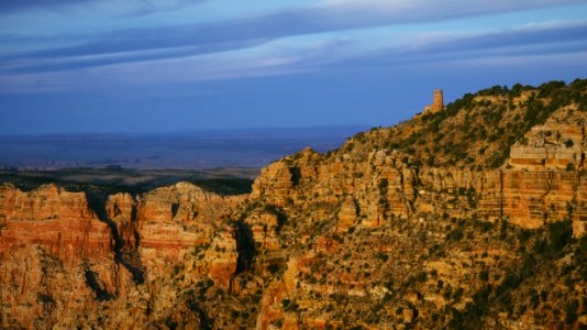 Navajo point, Canyon village, United states photo
