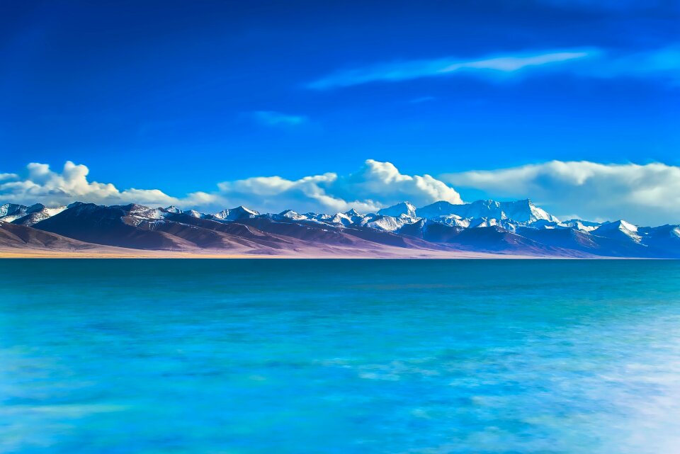 Sky clouds landscape