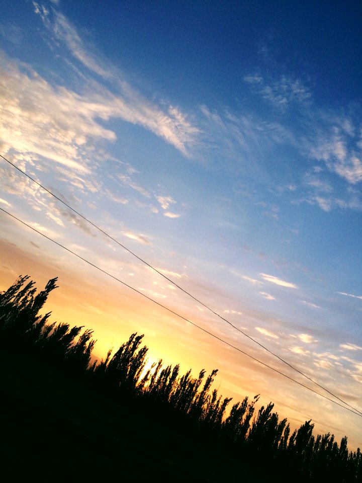 Morning, Sunrise, Sky